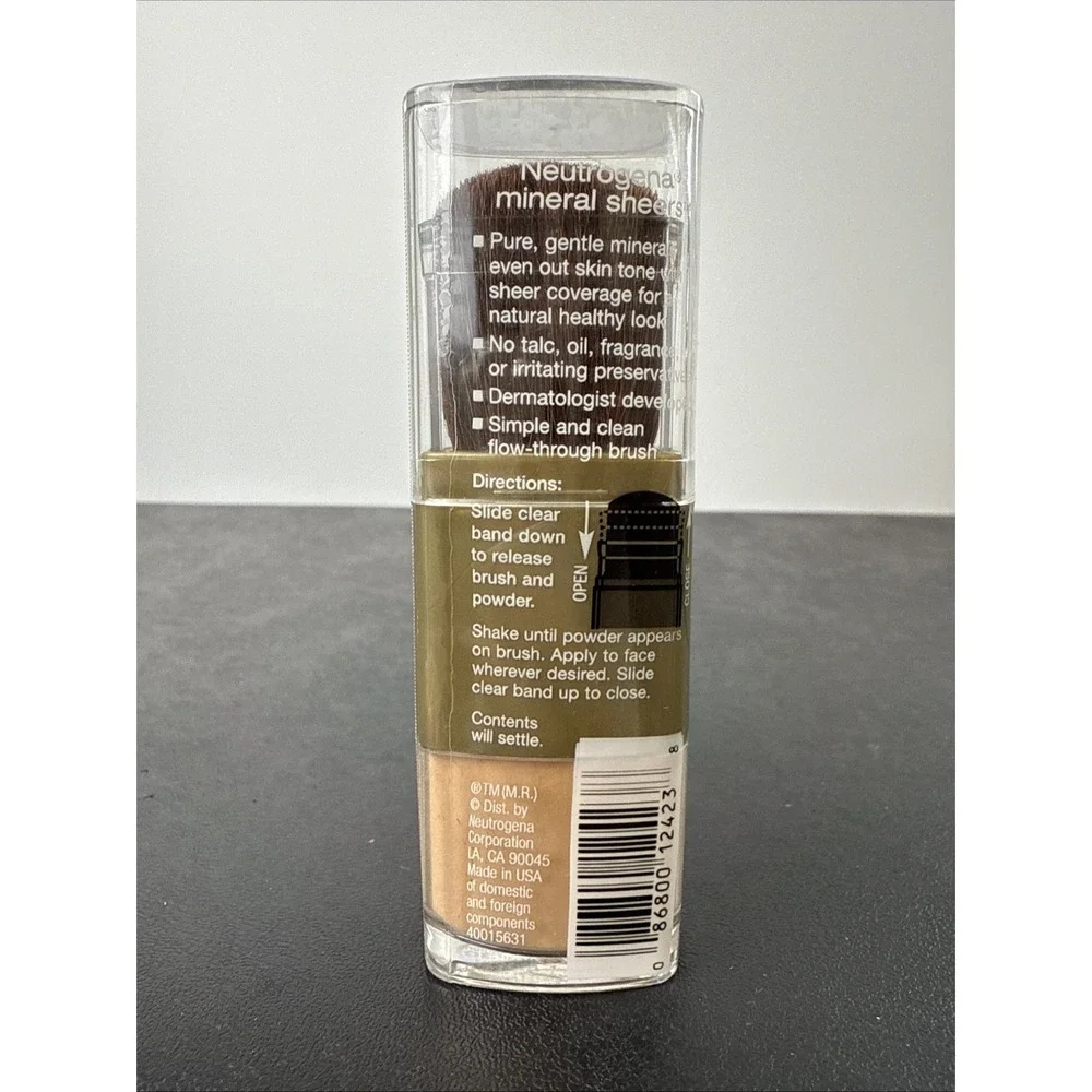 Neutrogena Mineral Sheers Mineral Powder Foundation Light to Neutral 30 RARE HTF